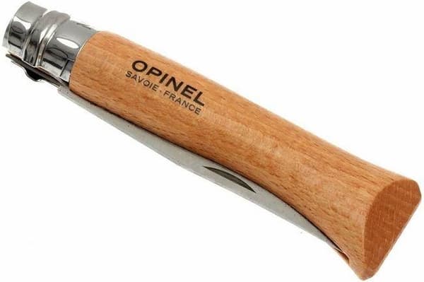 OPINEL NO 10 STEINESS, opinel fällkniv nr 10