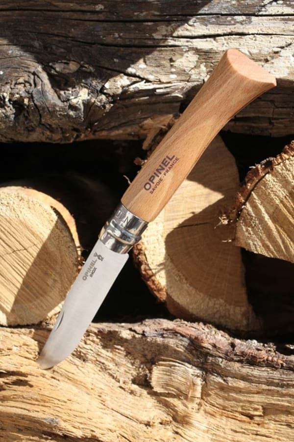 OPINEL NO 10 STEINESS, opinel fällkniv nr 10