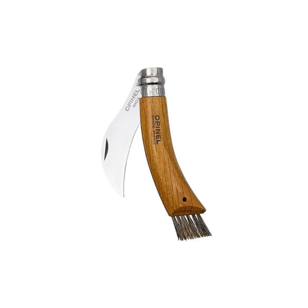 OPINEL MUSHROOM KNIFE OAK WOOD+SHEAT GIFT BOX, Opinel svampkni med fodral