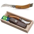 Miniatyrbild 1 av 11: OPINEL MUSHROOM KNIFE OAK WOOD+SHEAT GIFT BOX, Opinel svampkni med fodral