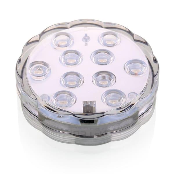 Vattentät LED-lampa med 16 färger
