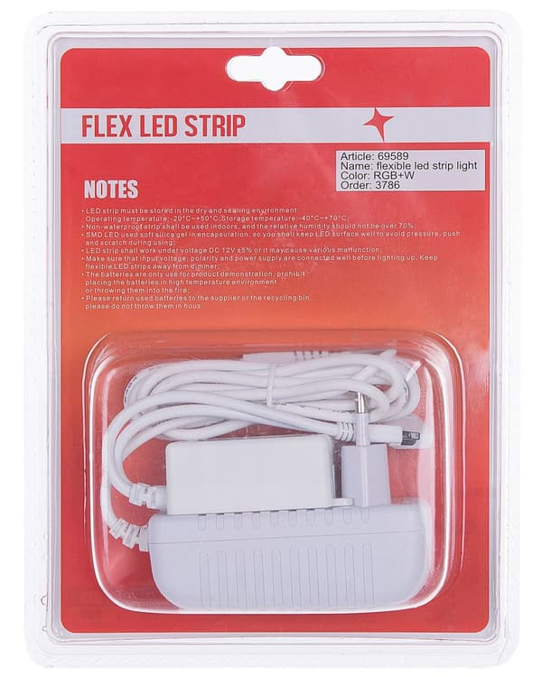LED-slingor Belysning Flerfärgad 16 Färger Fjärrkontroll 5 meter KIKORI