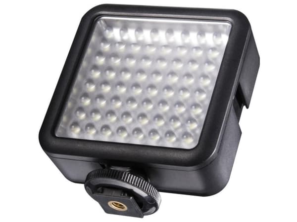 Walimex Pro LED Video Light - Lys på kamera - 1 hoder x 64 lampe - LED - DC
