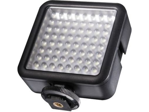 Walimex Pro LED Video Light - Lys på kamera - 1 hoder x 64 lampe - LED - DC