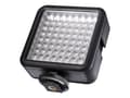 Miniatyrbilde 1 av 5: Walimex Pro LED Video Light - Lys på kamera - 1 hoder x 64 lampe - LED - DC