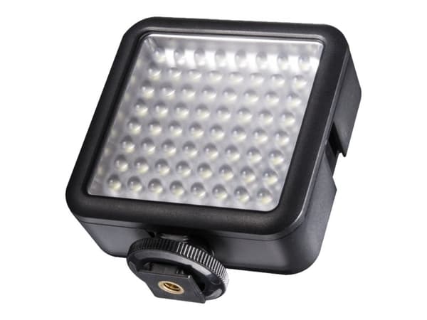 Walimex Pro LED Video Light - Lys på kamera - 1 hoder x 64 lampe - LED - DC
