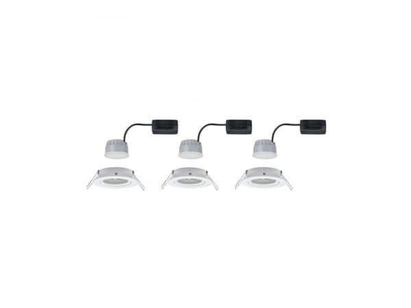 Paulmann 934.85, Indbygget lysplade, 3 pære(r ), LED, 2700 K, 630 lm, Hvid