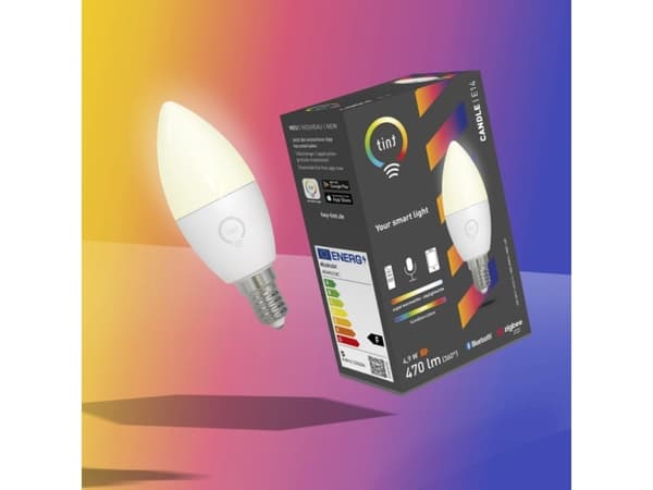 Müller-Licht tonade LED-lampor EEK: A+ (A++ - E) E14 6 W RGBW