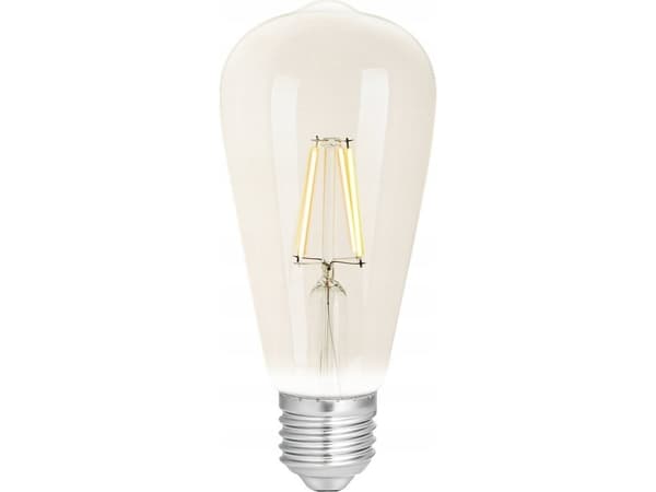 WiZ Wiz G2 Tw+ Dimming St64 E27 Clear Glass Bulb 12w White Filament Clear