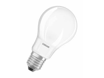 OSRAM CLASSIC - LED-lyspære - form: A60 - mattslipt finish - E27 - 8 W (ekvivalent 60 W) - klasse A+ - varmt hvitt lys - 2700 K