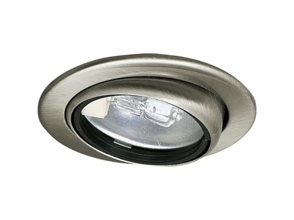 Paulmann 98474, Innsunket spotlight, G4, 1 ampuller, Børstet stål
