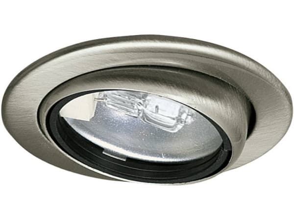 Paulmann 98474, Innsunket spotlight, G4, 1 ampuller, Børstet stål