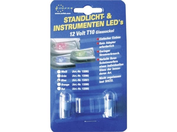 Eufab LED-signallampe T10 12 V