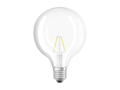 OSRAM - LED-glödlampa med filament - klar finish - E27 - 4.5 W (motsvarande 40 W) - klass E - varmt vitt ljus - 2700 K
