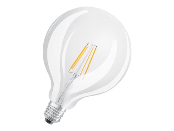 OSRAM - LED-glödlampa med filament - klar finish - E27 - 4.5 W (motsvarande 40 W) - klass E - varmt vitt ljus - 2700 K