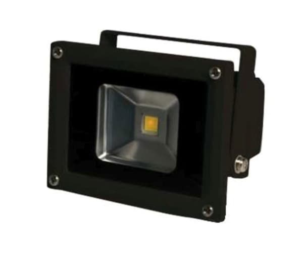 Synergy 21 LED Spot Outdoor floodlight 10W black housing red V2