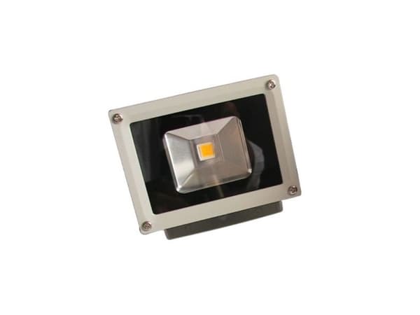 Synergy 21 LED Spot Outdoor Baustrahler 10W graues Gehäuse blau V2