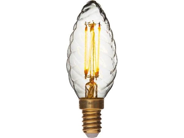 Kristallinkirkas LED 240V 2.5W/922 E14 150lm Ra-arvo 90 käyttöikä 15000 tuntia ja himmennettävä