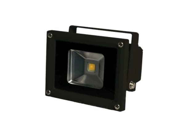 Synergy 21 LED spot utendørs flomlys 10W svart hus blå V2