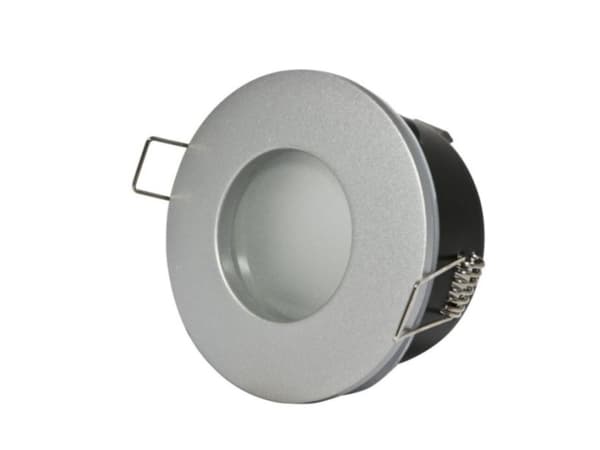 Synergy 21 LED Retrofit GU10 GX53 Upotettava kattosarja IP65 Hopea