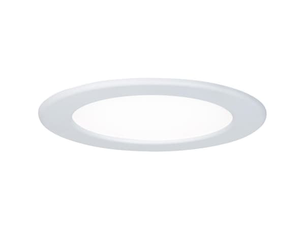 Paulmann 920.59, Innsunket spotlight, LED, 4000 K, 850 lm, 230 V, Grå, Hvit