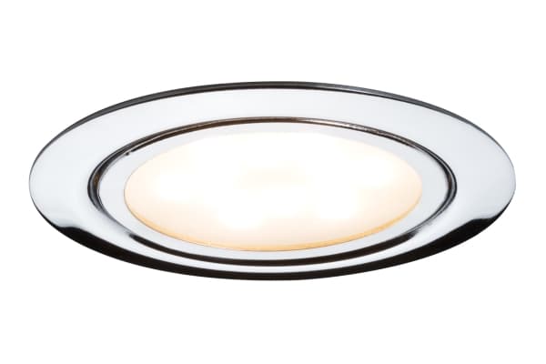 Paulmann 93552 Micro Line LED-indbygningslys Sæt med 3 stk. LED (RGB) LED indbygget 4.5 W Krom