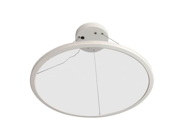 Synergy 21 LED Leuchtplatte R600 warmweiß rund transparent