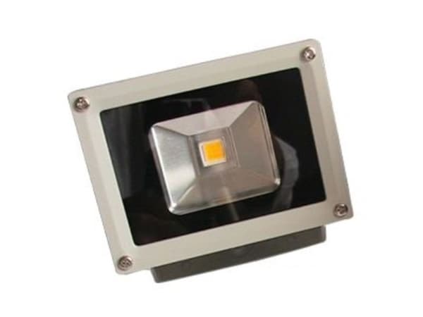 Synergy 21 LED spot utendørs flomlys 10W grått hus nøytral hvit V2