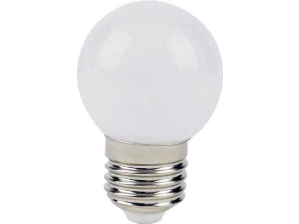 LightMe LED (RGB) Energialuokka A++ (A++ - E) E27 pisaran muoto 1 W = 9 W Lämmin valkoinen (Ø x L) 45 mm x 68 mm 1 kpl