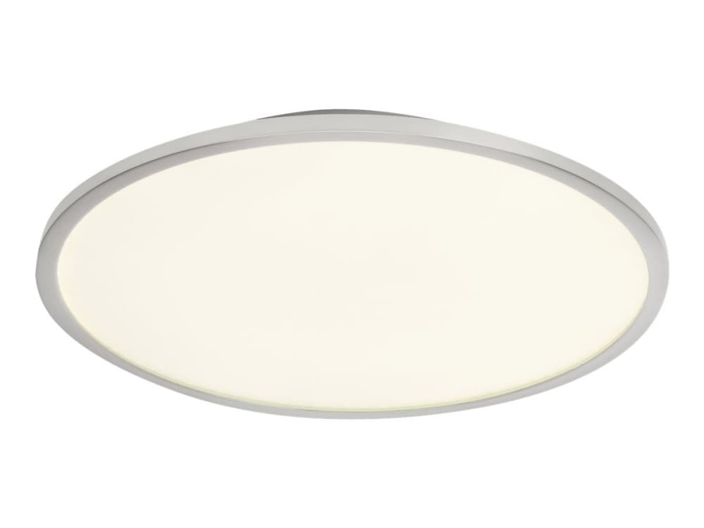 Brilliant Softline Ceres - Innertakslampa - LED - 19 W - klass F - varmt vitt ljus - 3000 K - panel - vit, järn