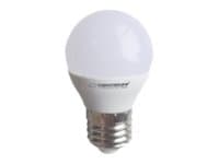 Esperanza - LED-glödlampa - form: G45 - E27 - 3 W (motsvarande 25 W) - klass A+ - varmt vitt ljus - 3000 K