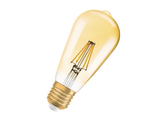 LEDVANCE Vintage 1906, 7 W, 51 W, E27, 650 lm, 15000 h, Lämmin valkoinen