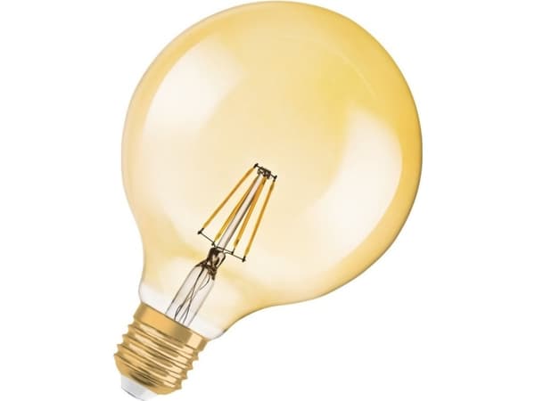 LEDVANCE Vintage 1906, 7 W, 51 W, E27, 650 lm, 15000 h, Lämmin valkoinen