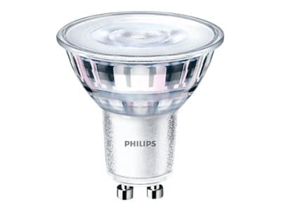 Philips CorePro LEDspot - LED-spotlight - GU10 - 3.5 W (motsvarande 35 W) - klass F - varmt vitt ljus - 2700 K