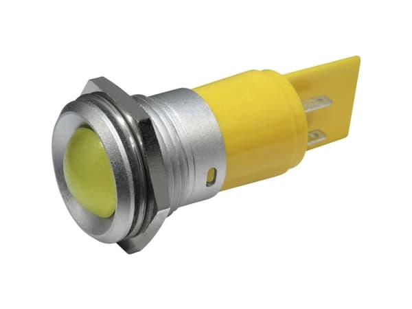 CML LED-merkkivalo Keltainen 230 V/AC 4 mA 195E2232M