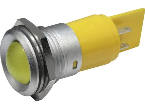 CML LED-merkkivalo Keltainen 230 V/AC 4 mA 195E2232M