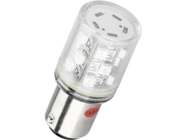 Barthelme 52190115 LED-diode Hvid BA15d 12 V/DC, 12 V/AC 75 mA 45 lm