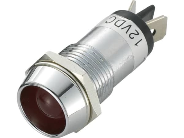 TRU COMPONENTS TC-R9-86L-01-WR LED-signallampe Rød 12 V/DC