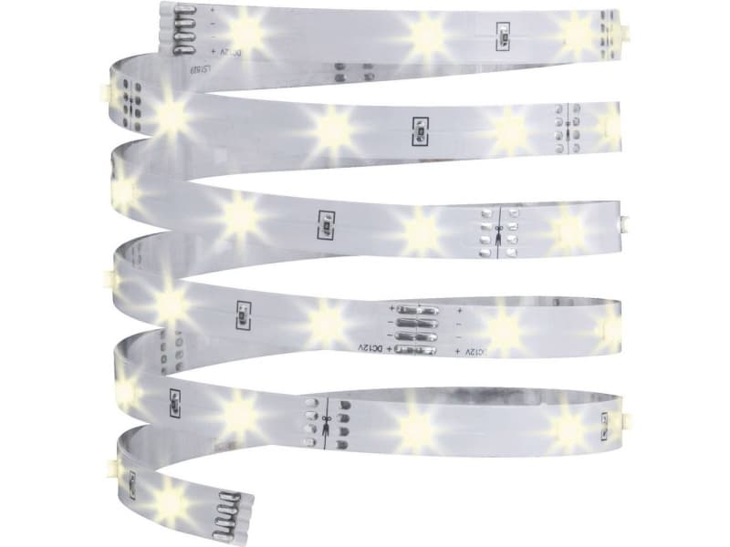 Paulmann YourLED ECO 70428 LED-båndbasissæt med stik 12 V 3 m Varmhvid