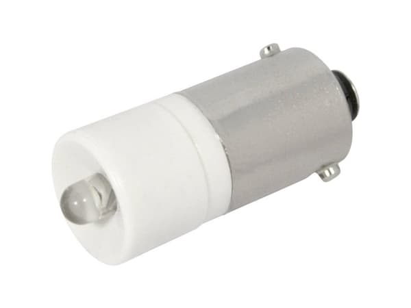 CML 1860225L3 LED-signallampe Varm hvid BA9s 12 V/DC, 12 V/AC 1440 mcd