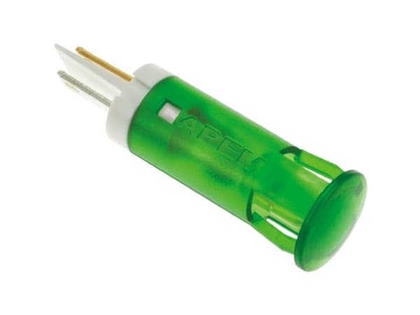 APEM QS101XXG12 LED-signallampe Grøn 12 V/DC