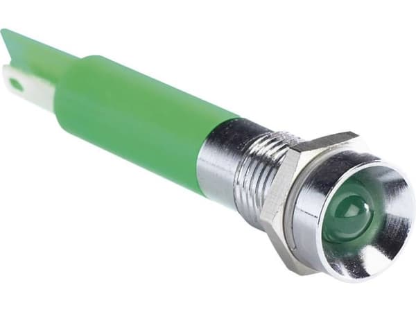 APEM Q8R1CXXG12E LED-signallampe Grøn 12 V/DC