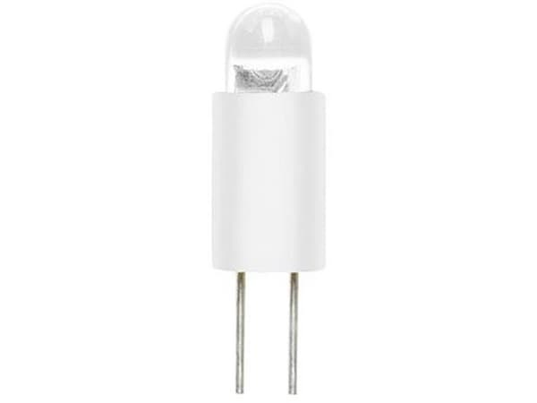 Barthelme 70117215 LED-signallampe Hvid BiPin 3,17 mm 12 V/DC