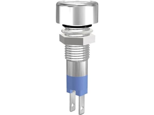 Signal Construct SMLD 08412 LED-signallampe Blå 12 V/DC, 12 V/AC 3.6 mA 750 mcd