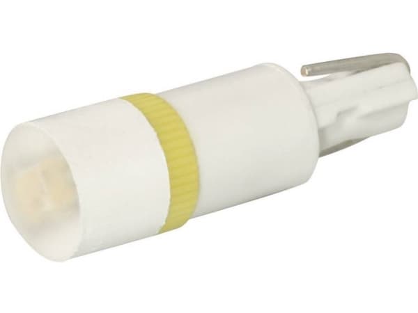 Merkkivalo Construct LED-merkkivalo W2 x 4,6d Valkoinen 12 V/DC, 12 V/AC 500 mcd