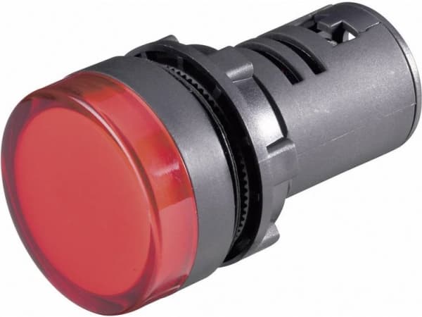 Barthelme 58701211 LED-signallampe Rød 12 V/DC, 12 V/AC