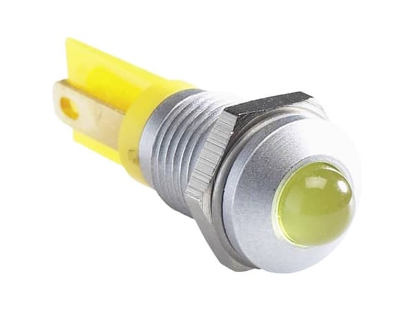 APEM Q8P1CXXY220E LED-signallampe Gul 230 V/AC