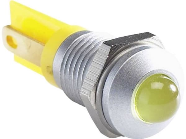 APEM Q8P1CXXY220E LED-signallampe Gul 230 V/AC
