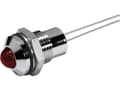 Miniatyrbild 1 av 2: CML 19060003 LED-signallampe Rød 12 V/DC 80 mcd