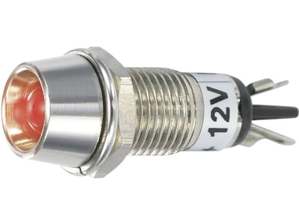 TRU COMPONENTS TC-R9-115L 12 V RED LED-signallampe Rød 12 V/DC